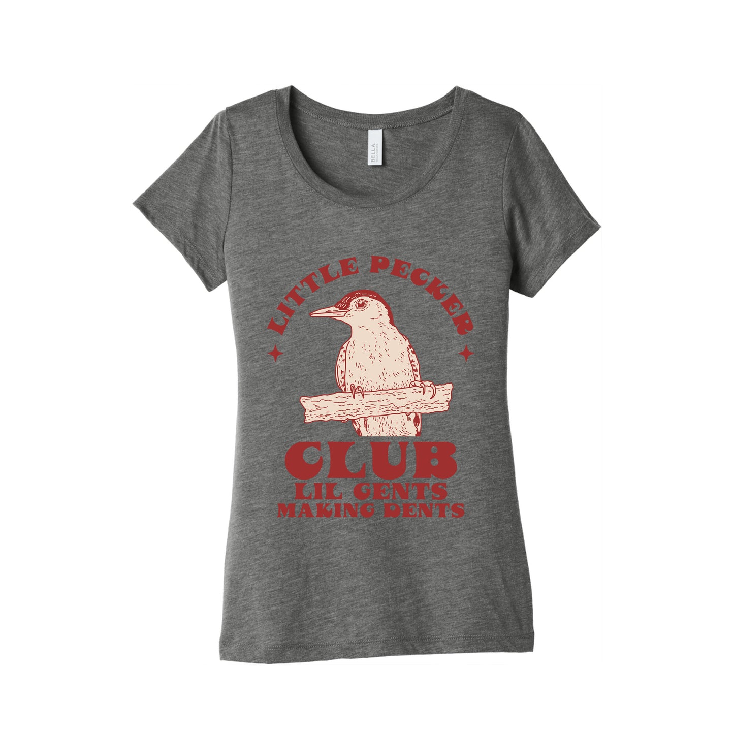 Little Pecker Club Womens Triblend Tee