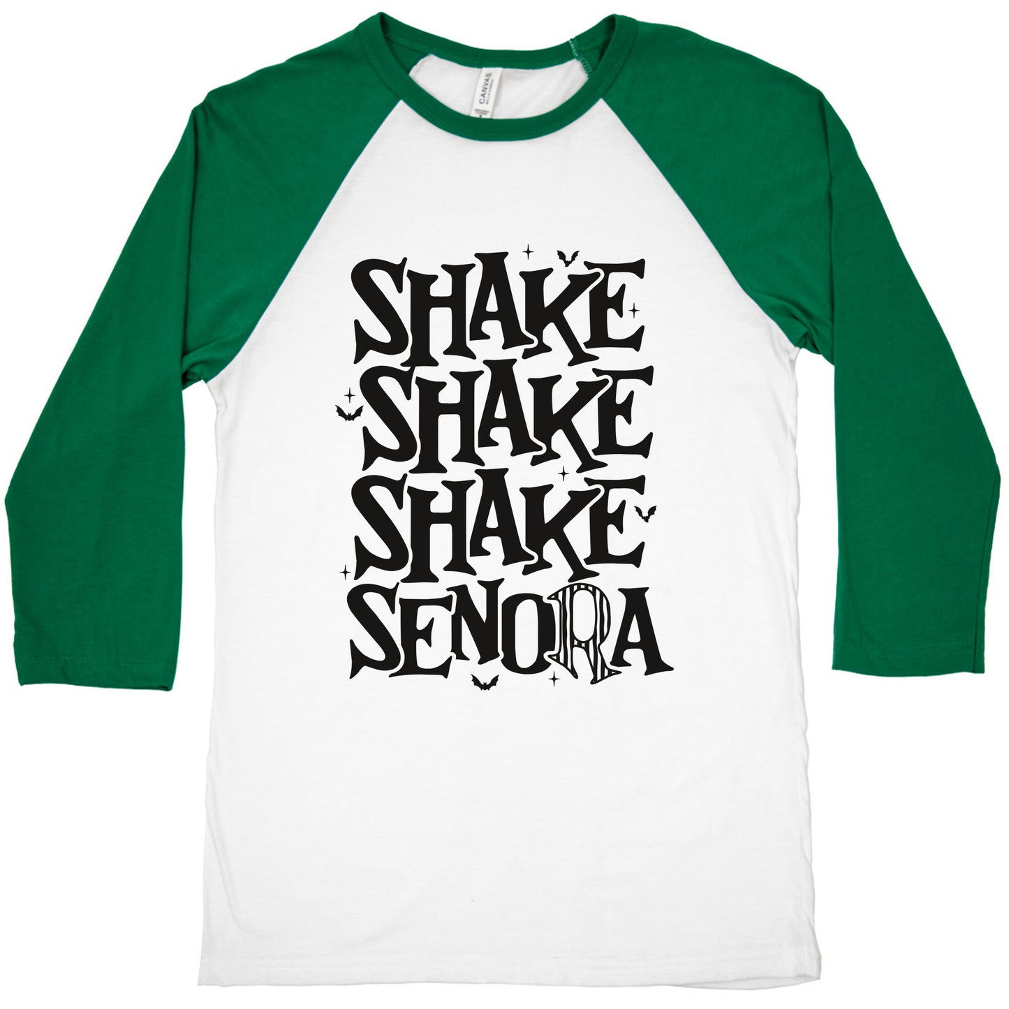Beetlejuice Shake Senora Baseball Tee