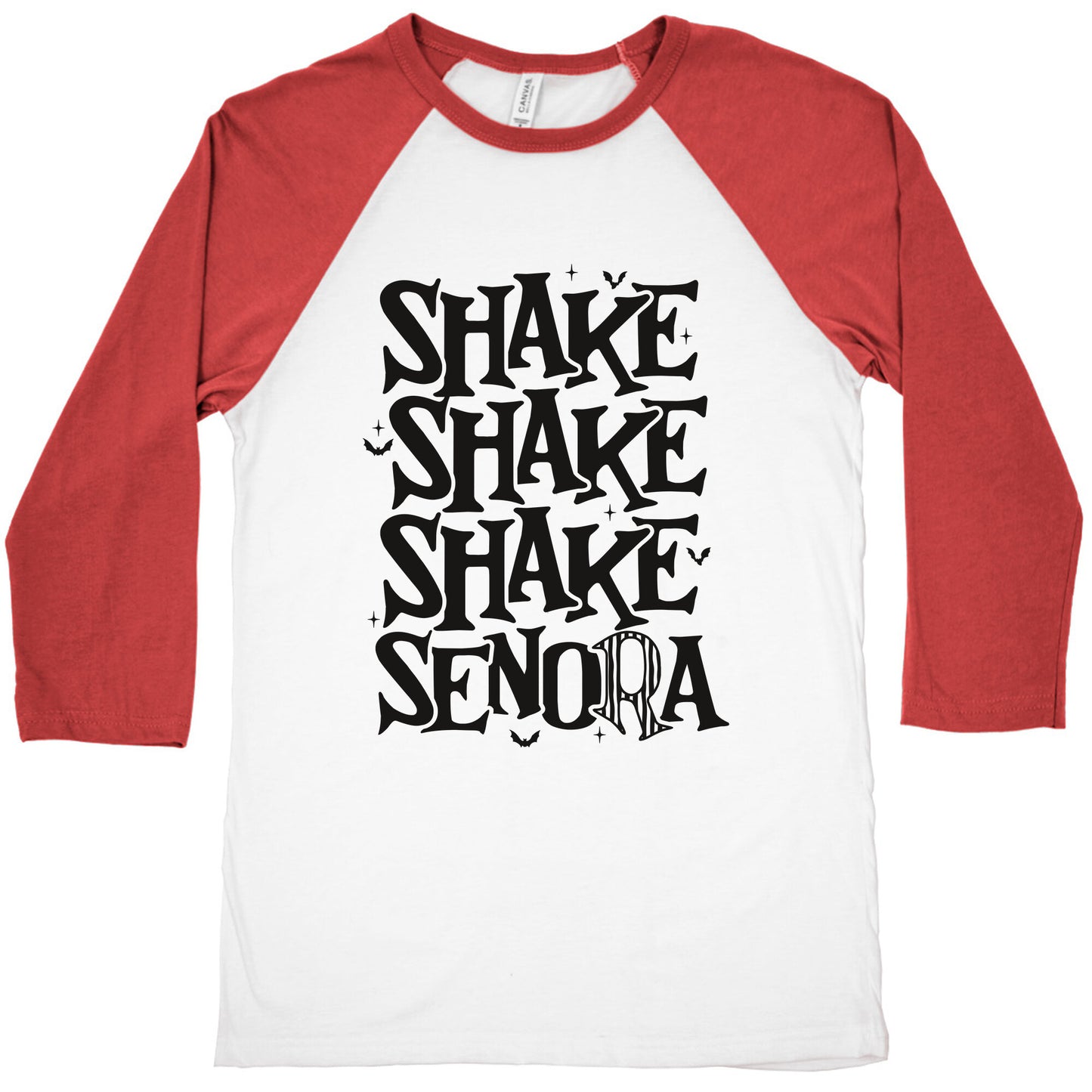 Beetlejuice Shake Senora Baseball Tee