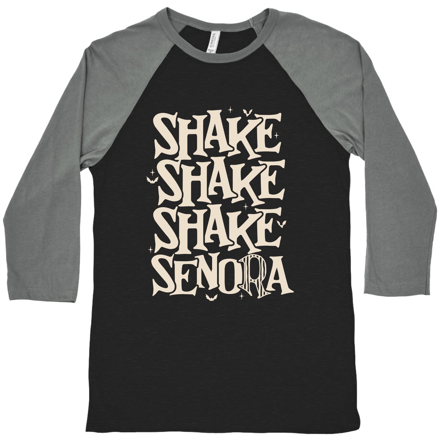 Beetlejuice Shake Senora Baseball Tee