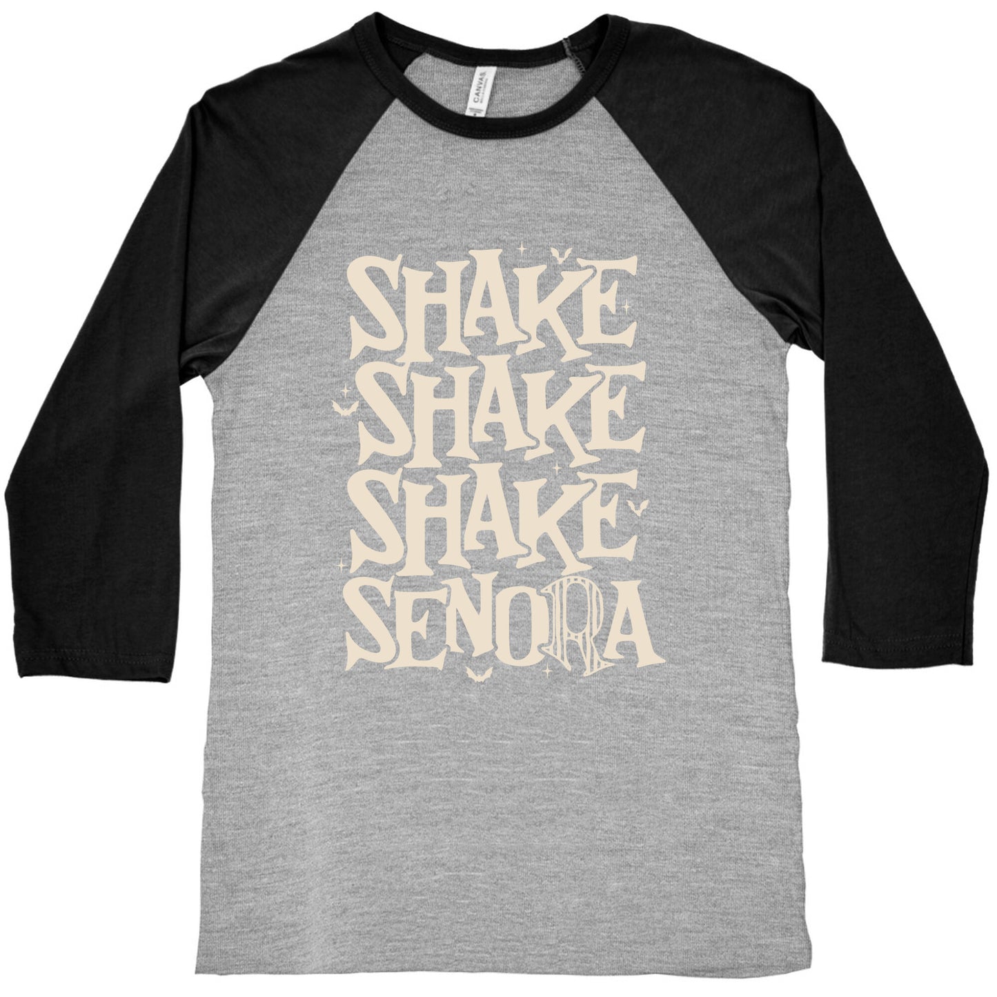 Beetlejuice Shake Senora Baseball Tee