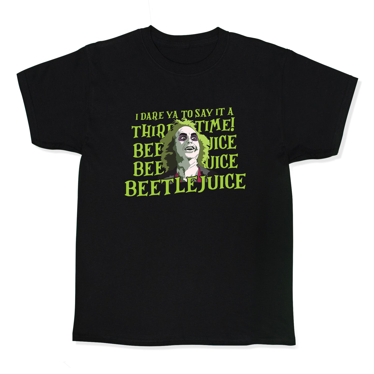 Beetlejuice I Dare Ya Kids Tee