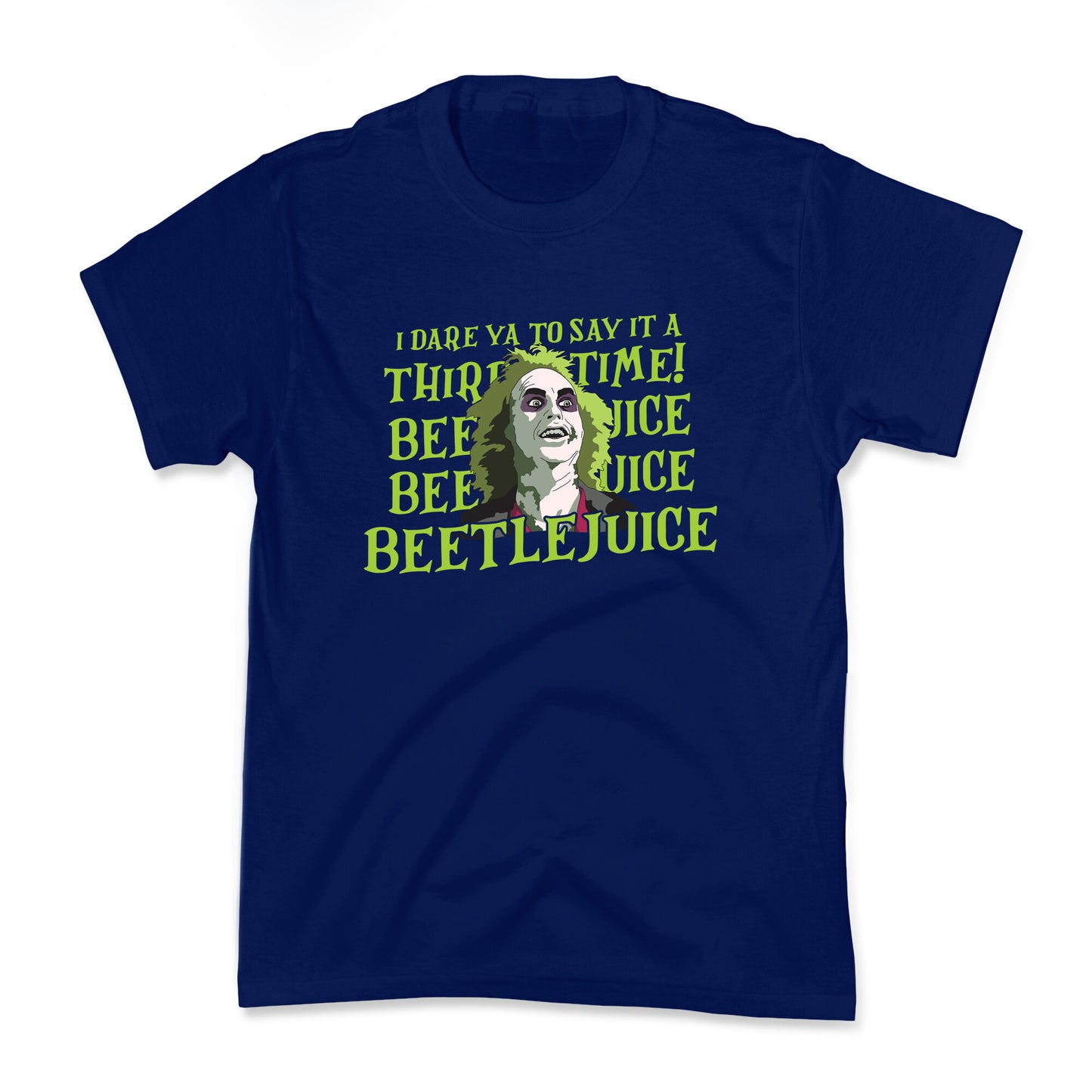 Beetlejuice I Dare Ya Kids Tee