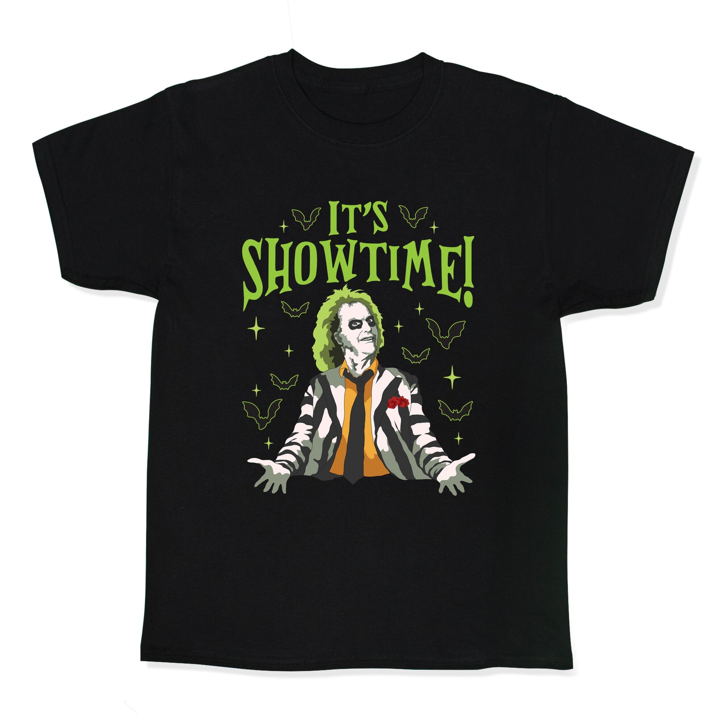 Beetlejuice Its Showtime Kids Tee