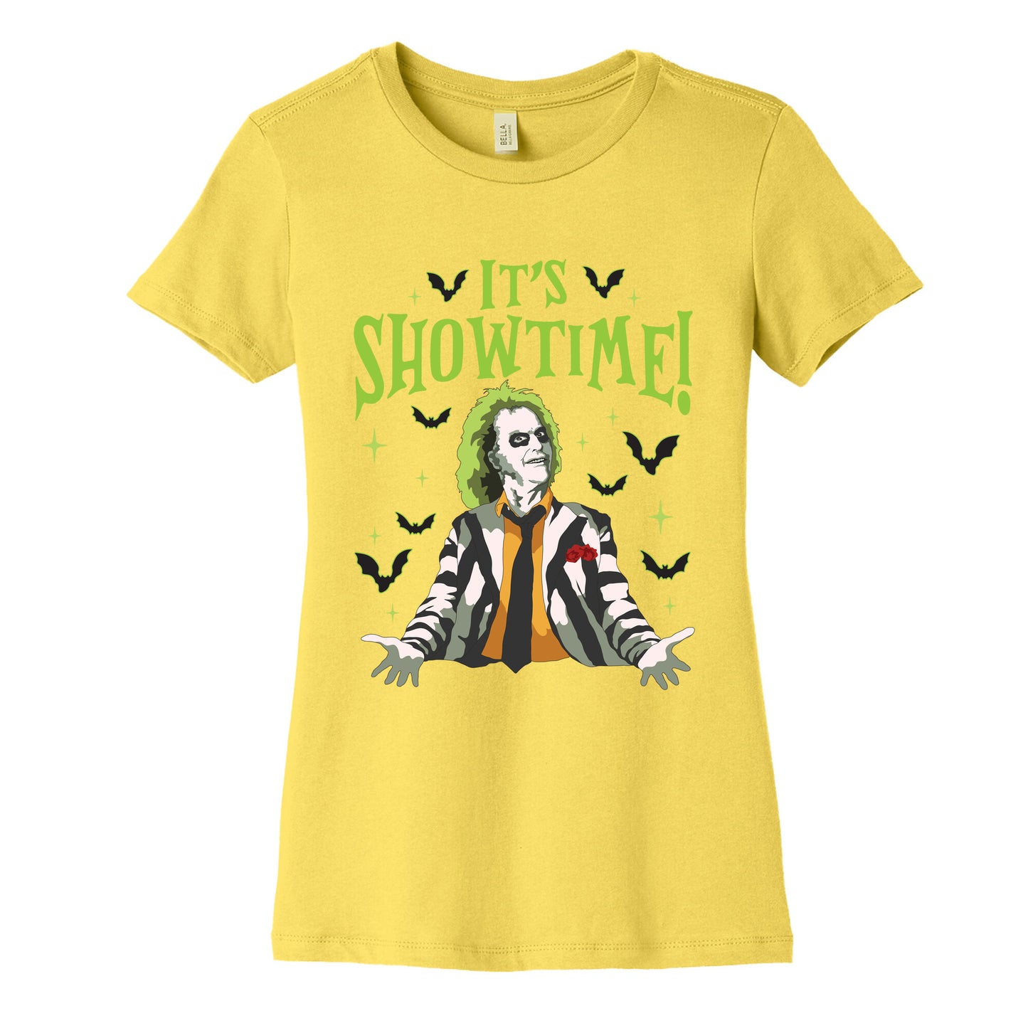 Beetlejuice Its Showtime Womens Cotton Tee