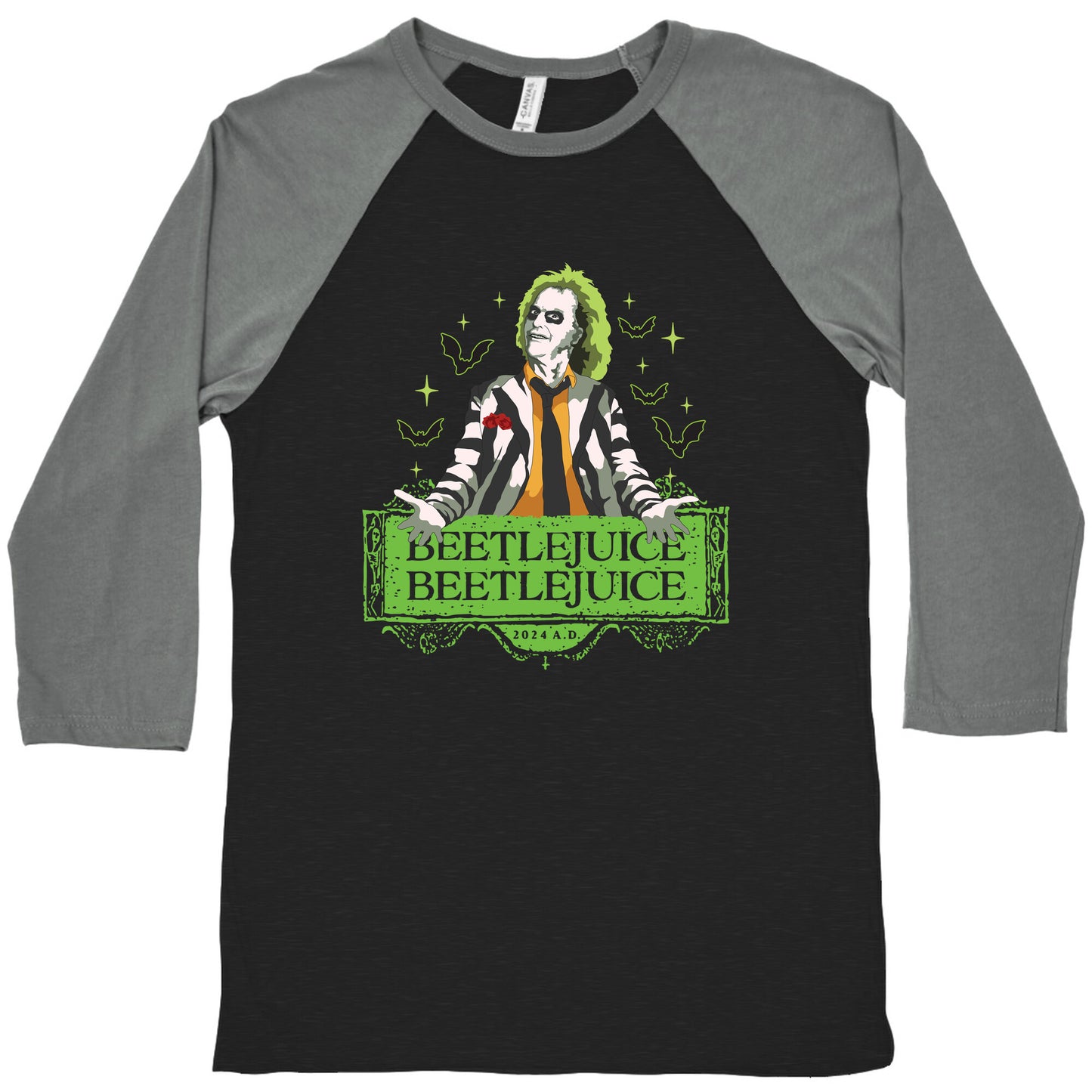 Beetlejuice Beetlejuice Baseball Tee