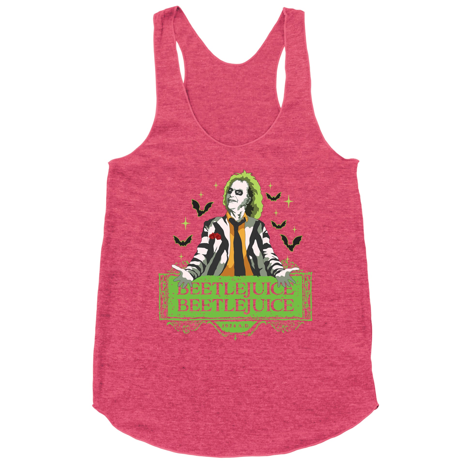 Beetlejuice Beetlejuice Racerback Tank