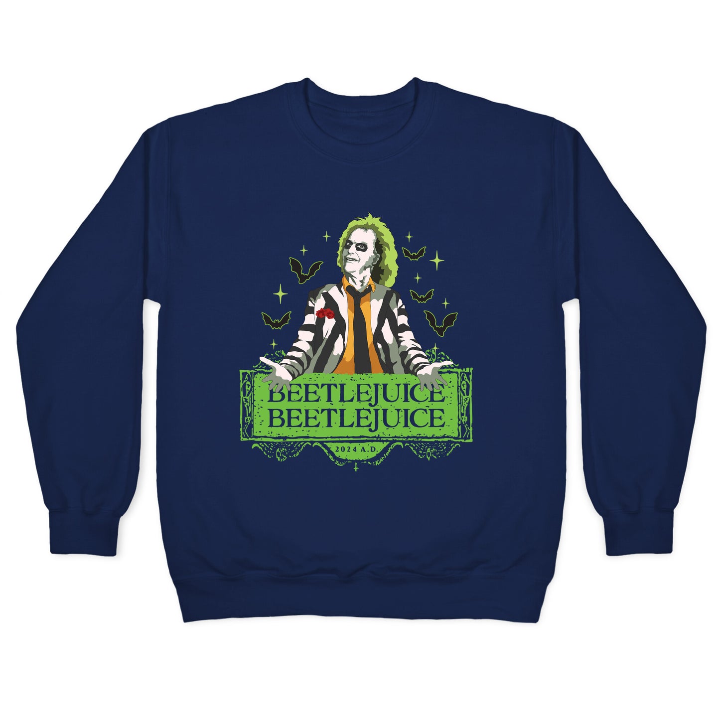 Beetlejuice Beetlejuice Crewneck Sweatshirt