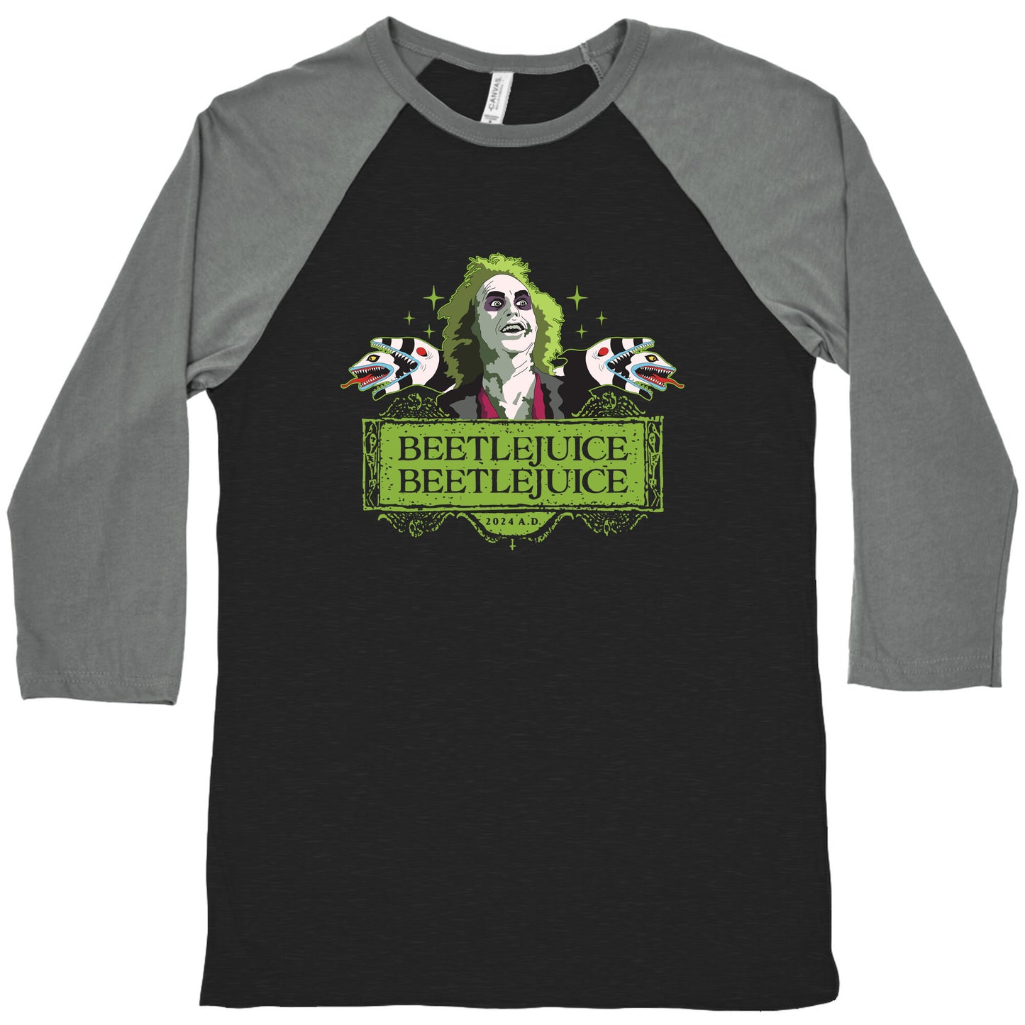 Beetlejuice Beetlejuice Baseball Tee