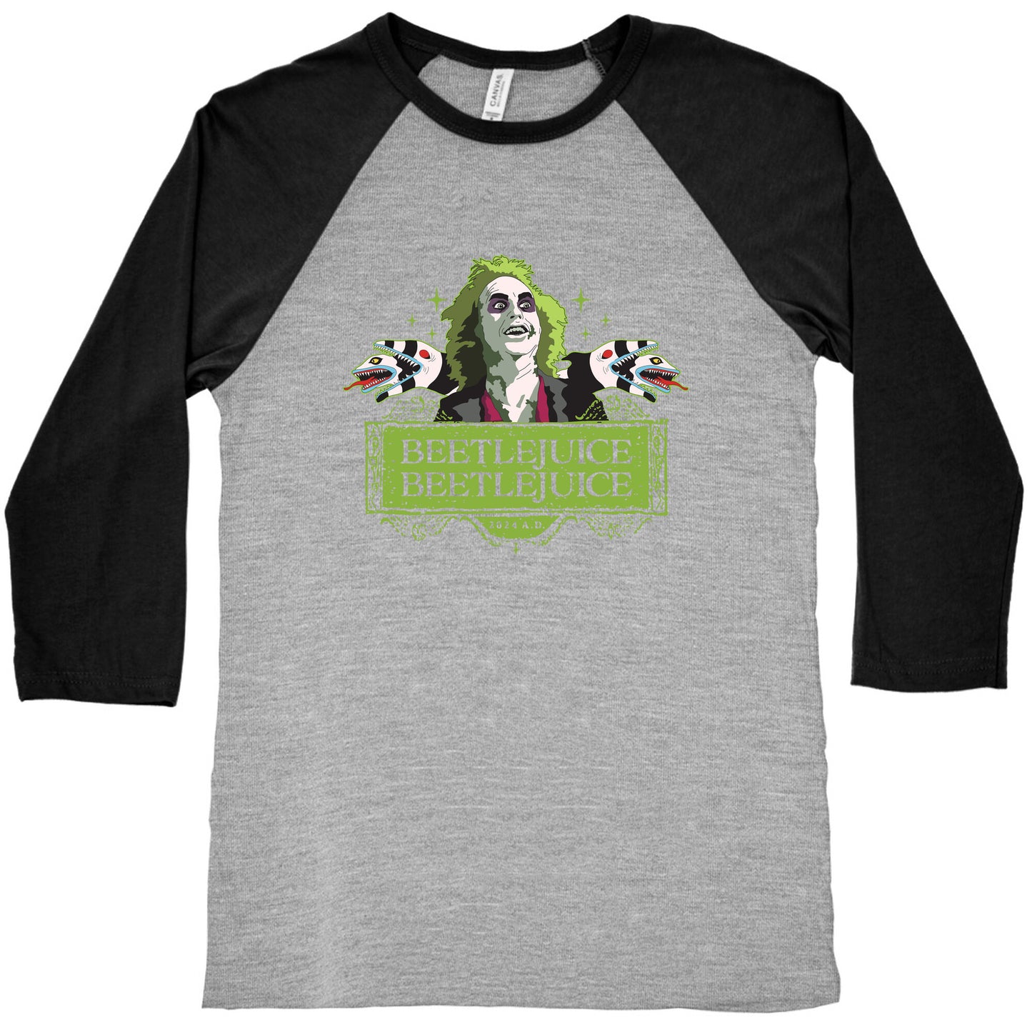 Beetlejuice Beetlejuice Baseball Tee