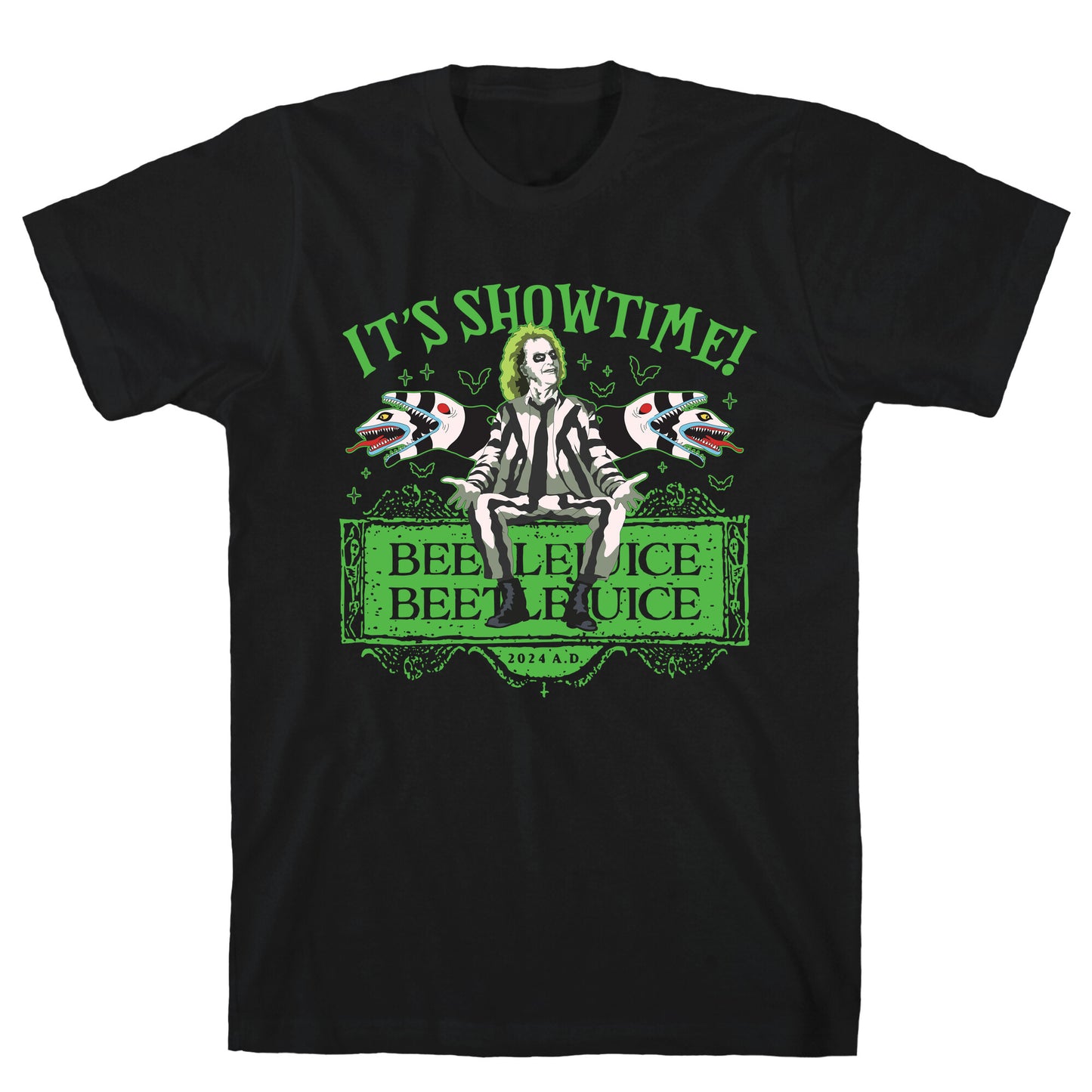 Beetlejuice Its Showtime T-Shirt