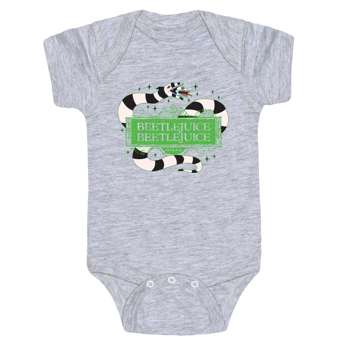 Beetlejuice Beetlejuice 2024 AD Baby One-Piece