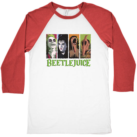 Beetlejuice Baseball Tee