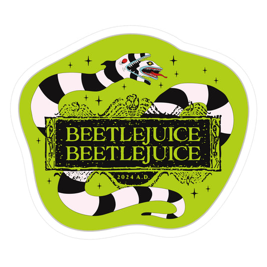 Beetlejuice Beetlejuice 2024 AD Sticker