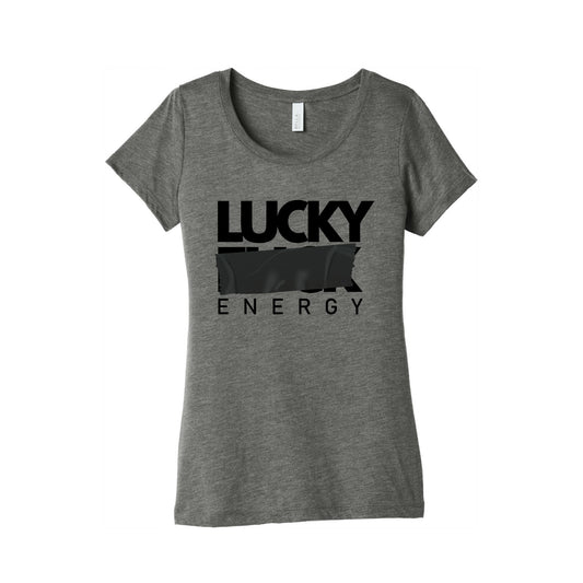 Lucky Energy Womens Triblend Tee