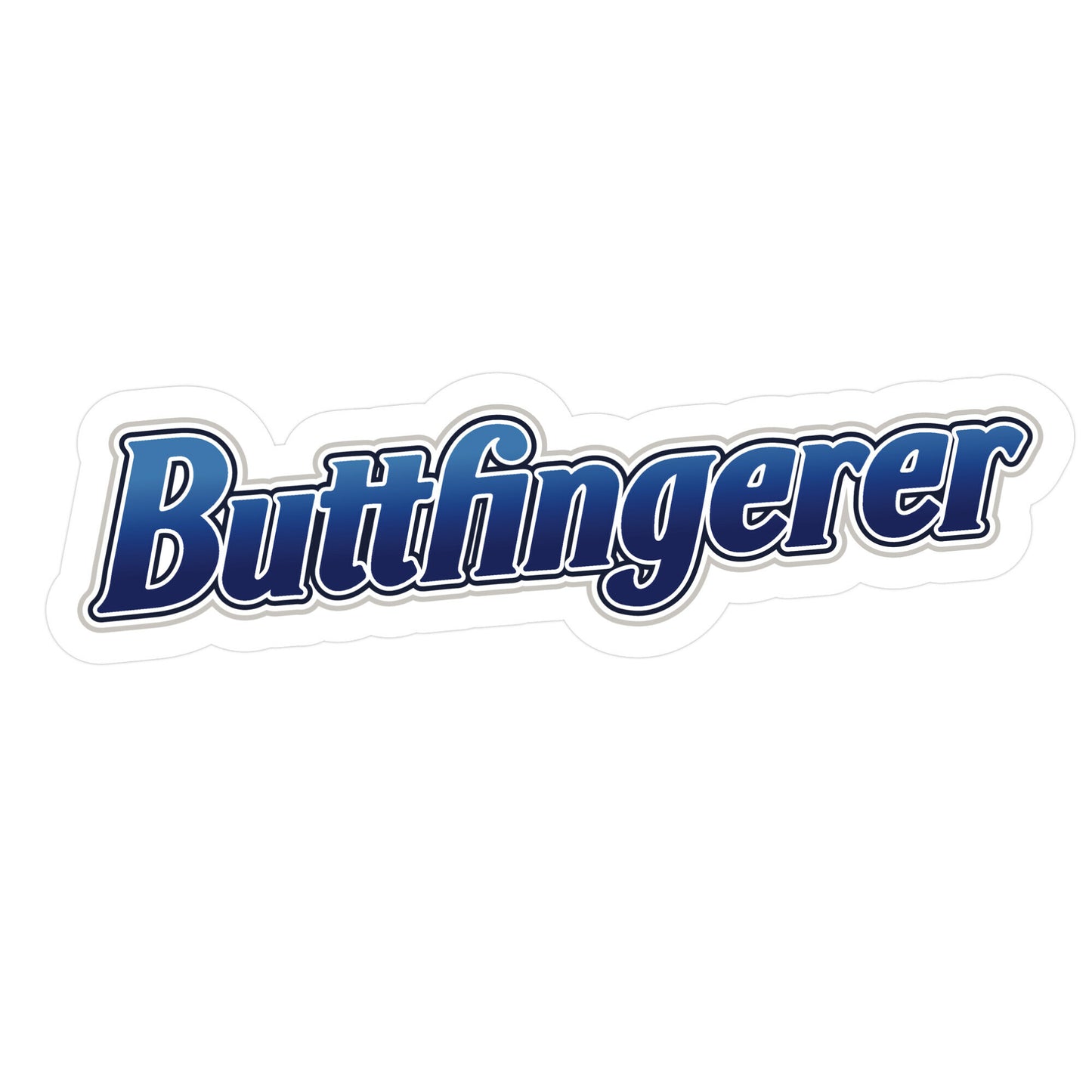 Buttfingerer Sticker