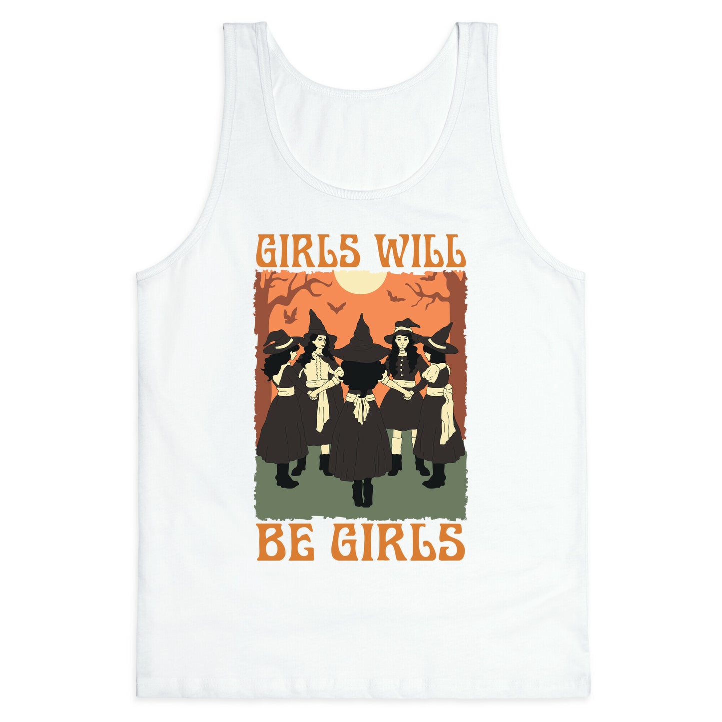 Girls Will Be Girls Witch Tank Top