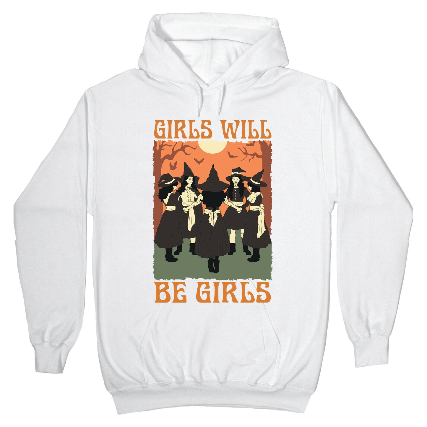 Girls Will Be Girls Witch Hoodie