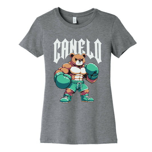 Canelo Teddy Bear Womens Cotton Tee