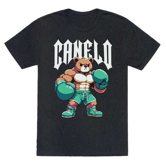 Canelo Teddy Bear Unisex Triblend Tee