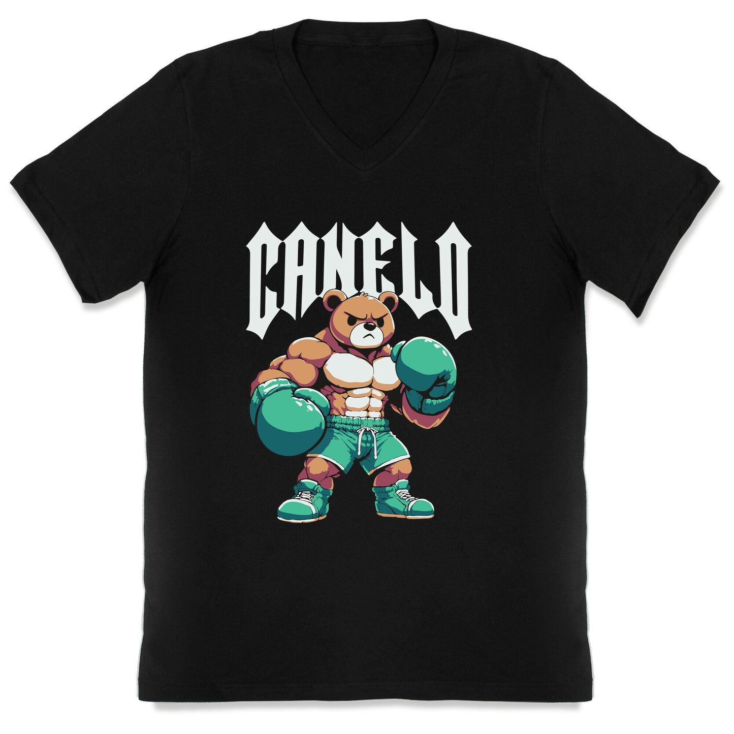 Canelo Teddy Bear V-Neck