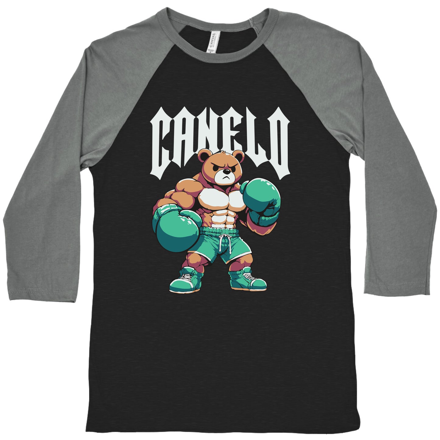 Canelo Teddy Bear Baseball Tee