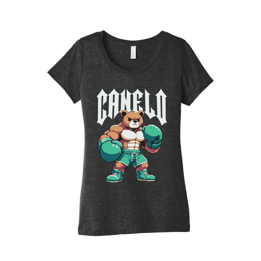 Canelo Teddy Bear Womens Triblend Tee