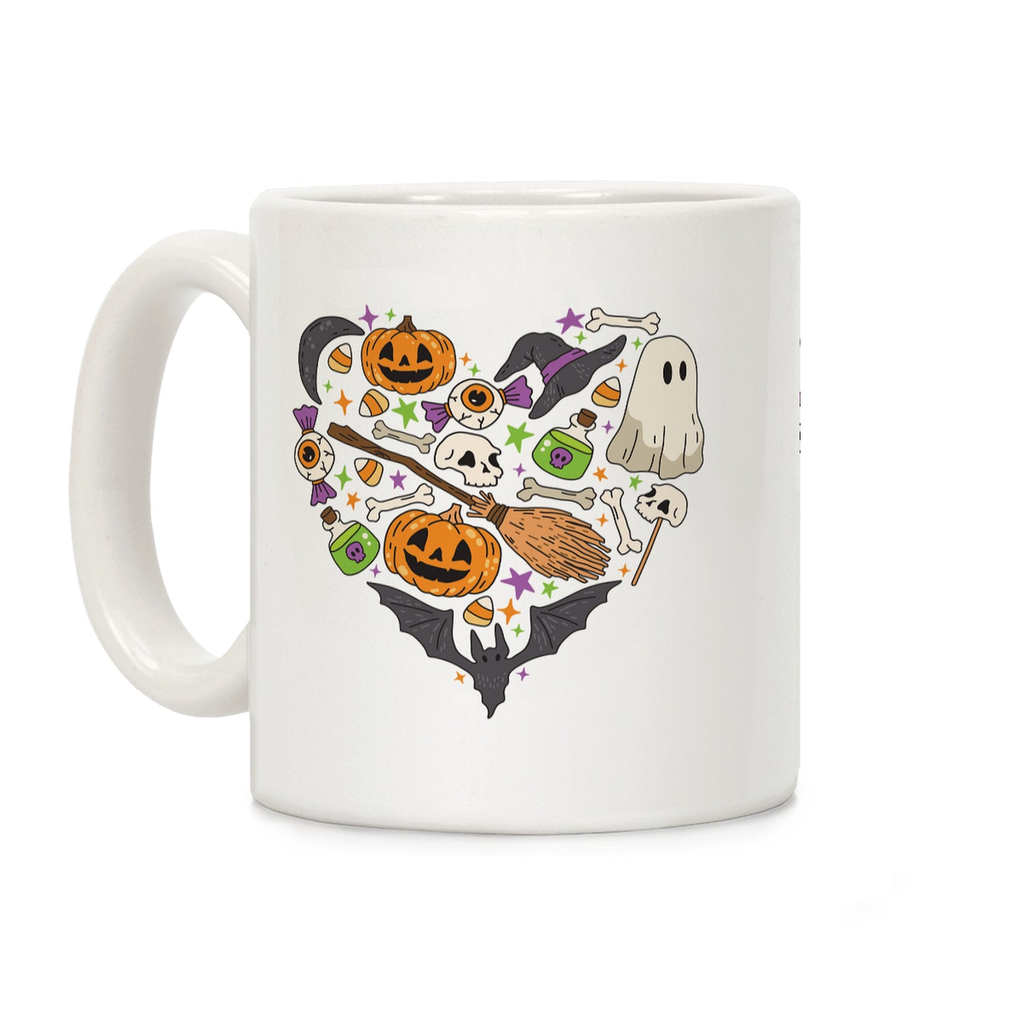 Halloween Heart Coffee Mug