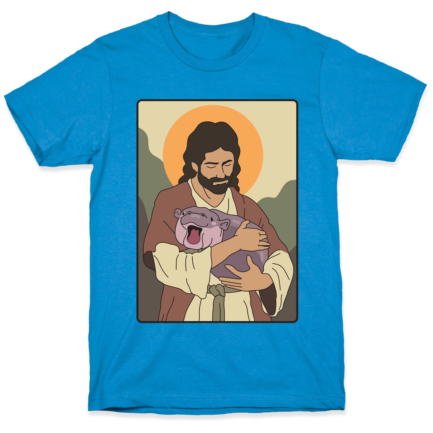 Moo Deng Jesus T-Shirt