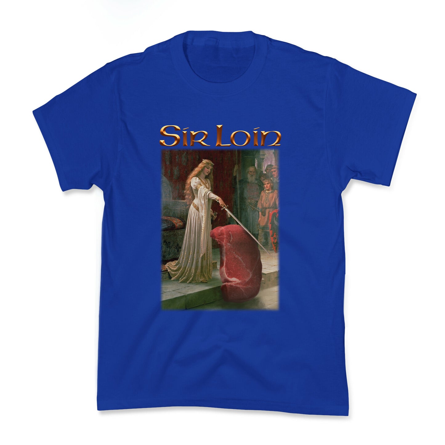Sir Loin Steak Meme Kids Tee