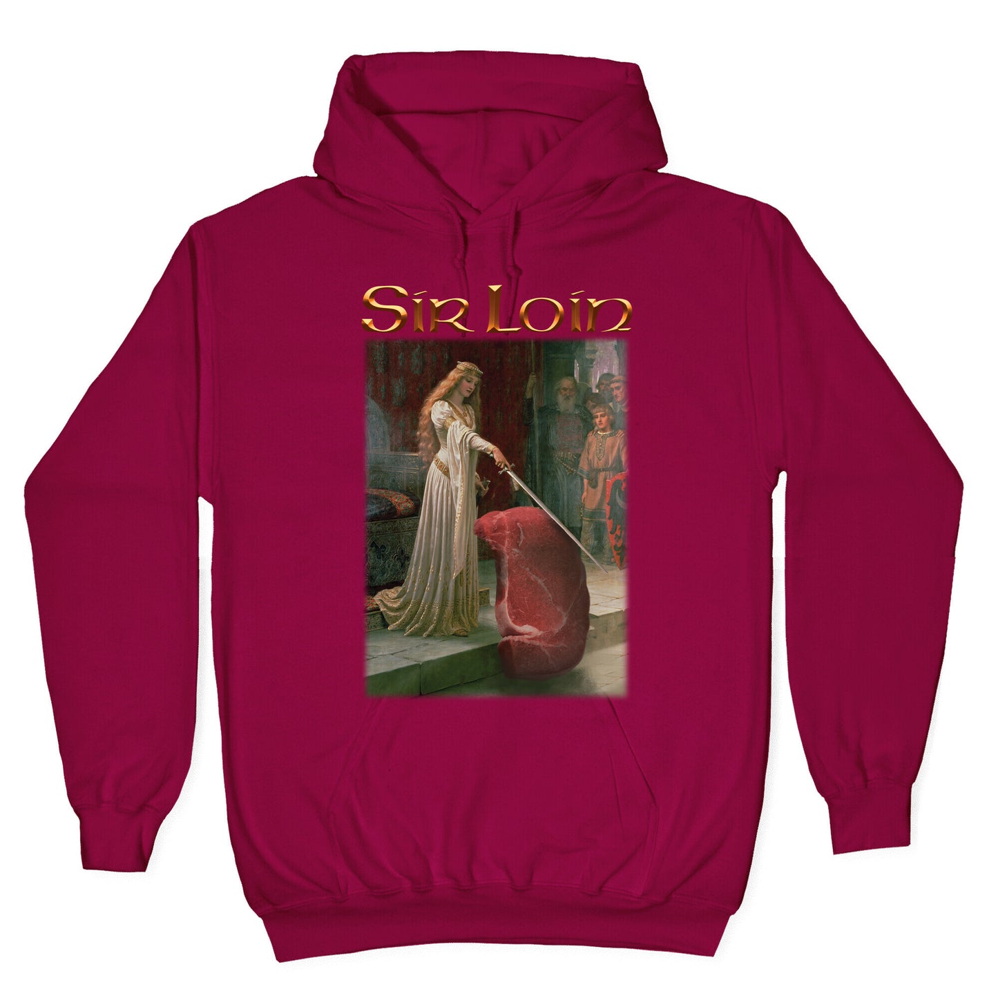 Sir Loin Steak Meme Hoodie