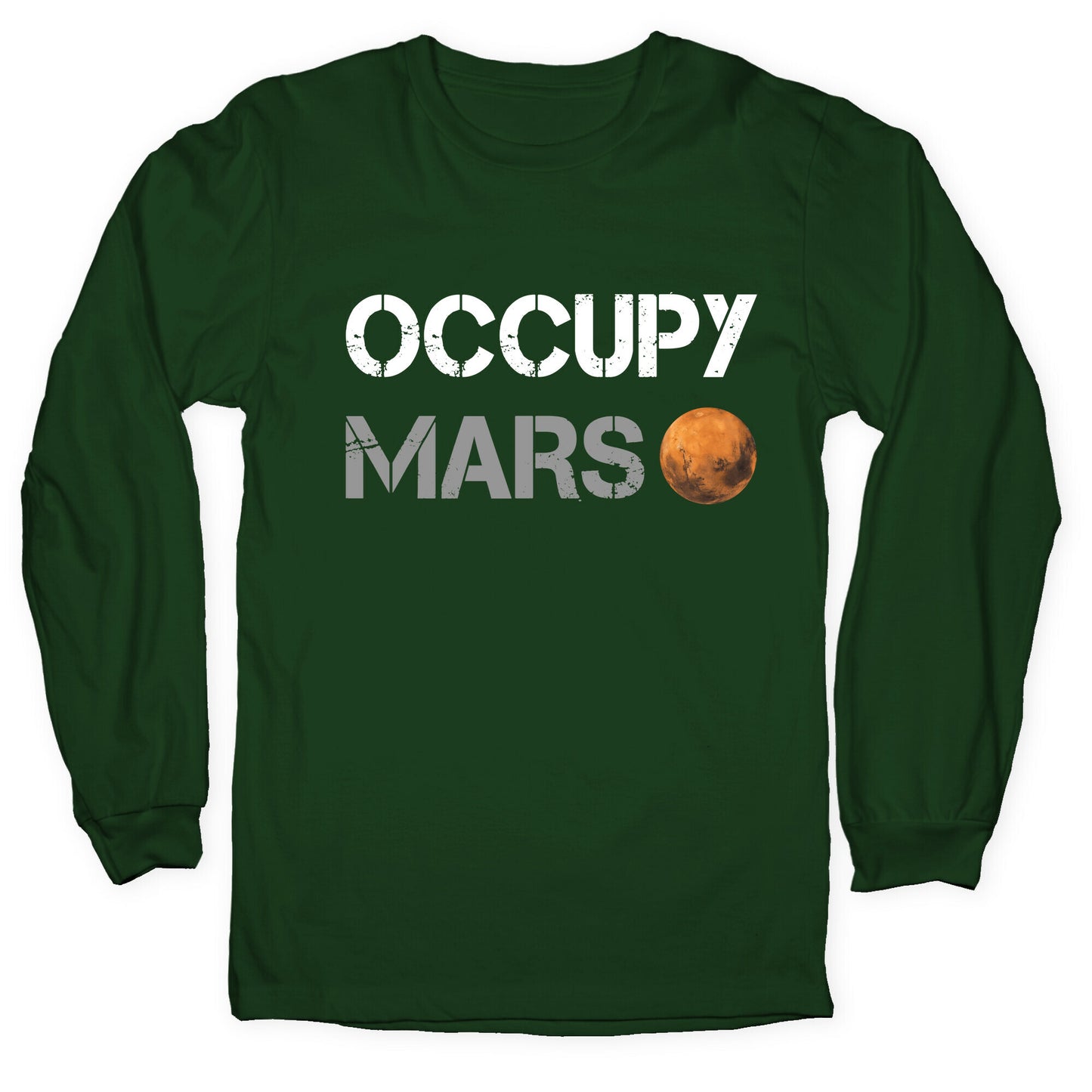 Occupy Mars Longsleeve Tee