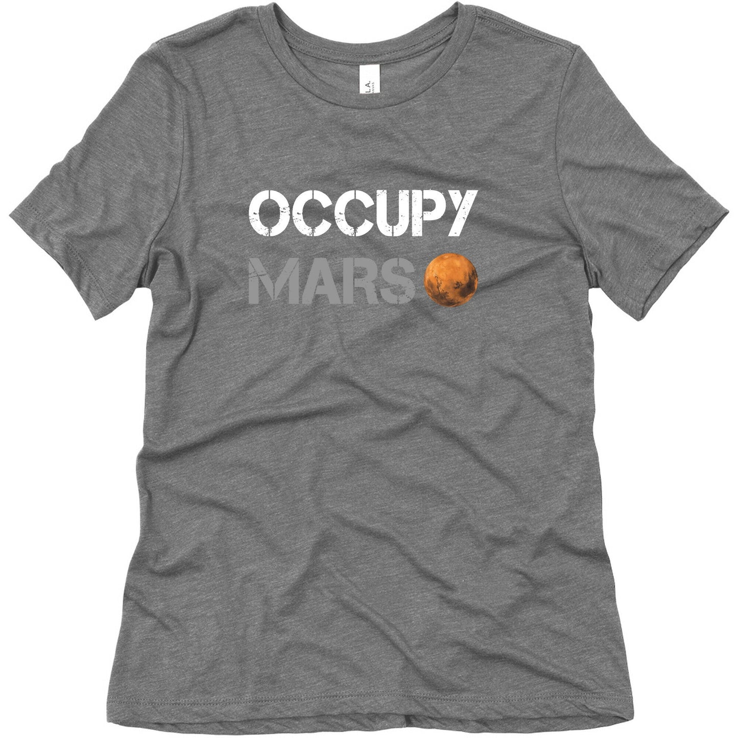 Occupy Mars Womens Triblend Tee