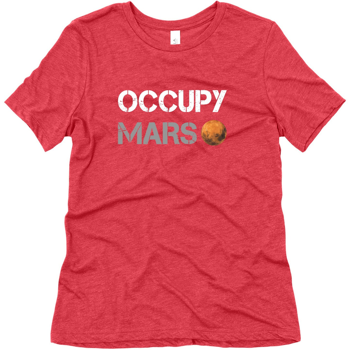 Occupy Mars Womens Triblend Tee
