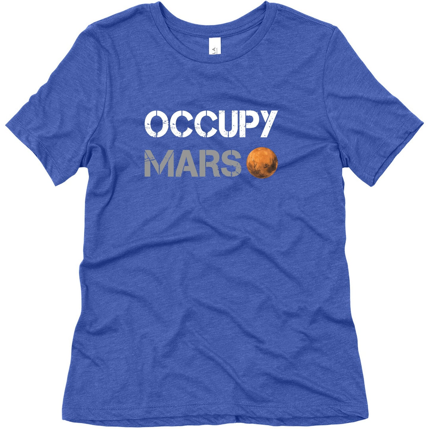 Occupy Mars Womens Triblend Tee
