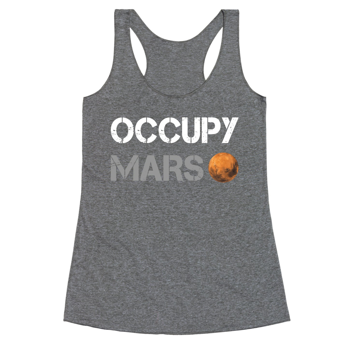 Occupy Mars Racerback Tank
