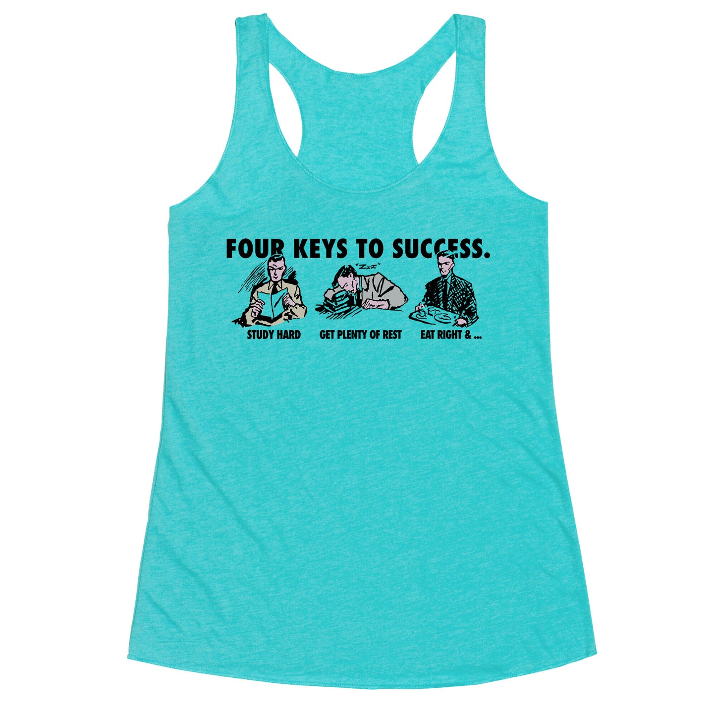 Four Keys to Success Racerback Tank