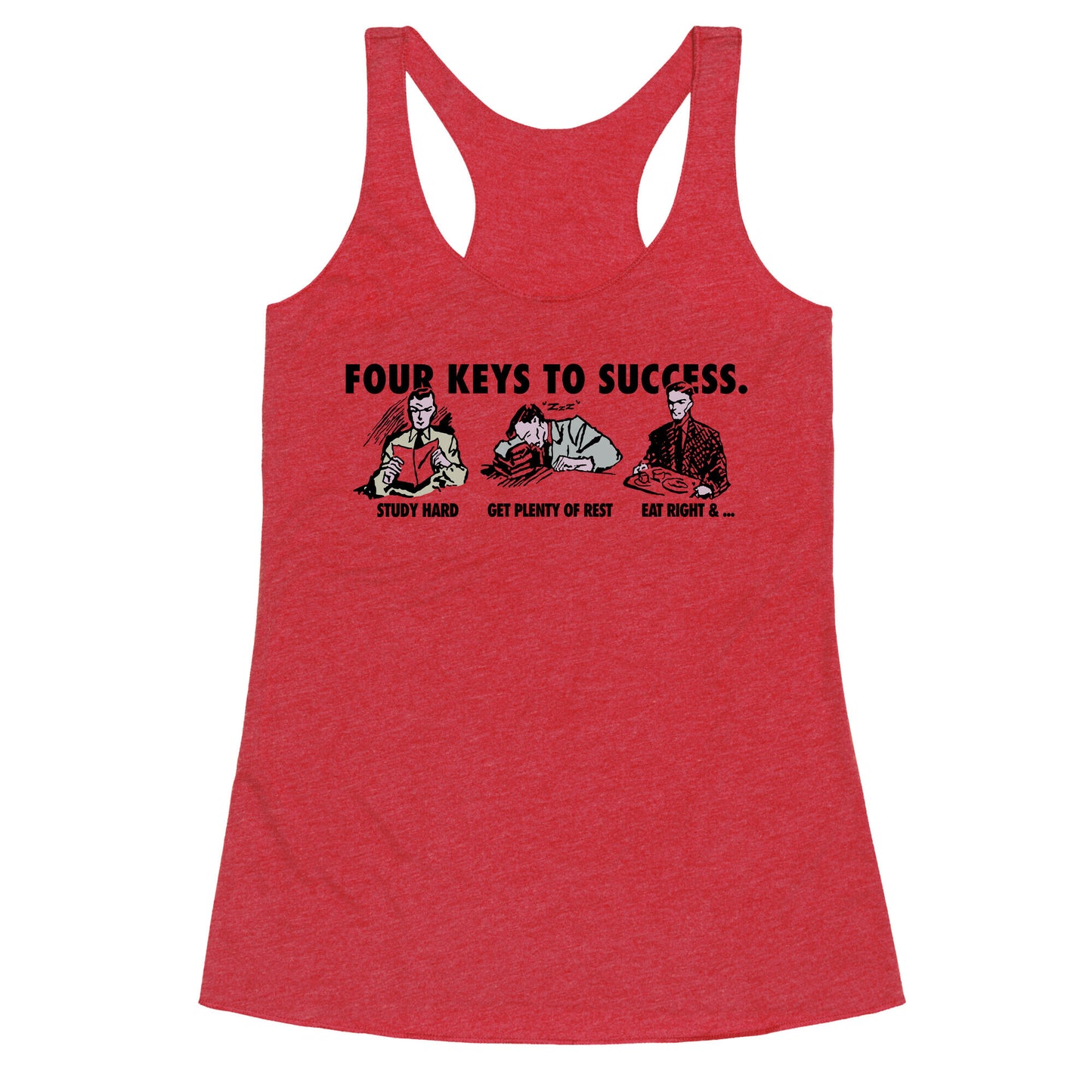 Four Keys to Success Racerback Tank