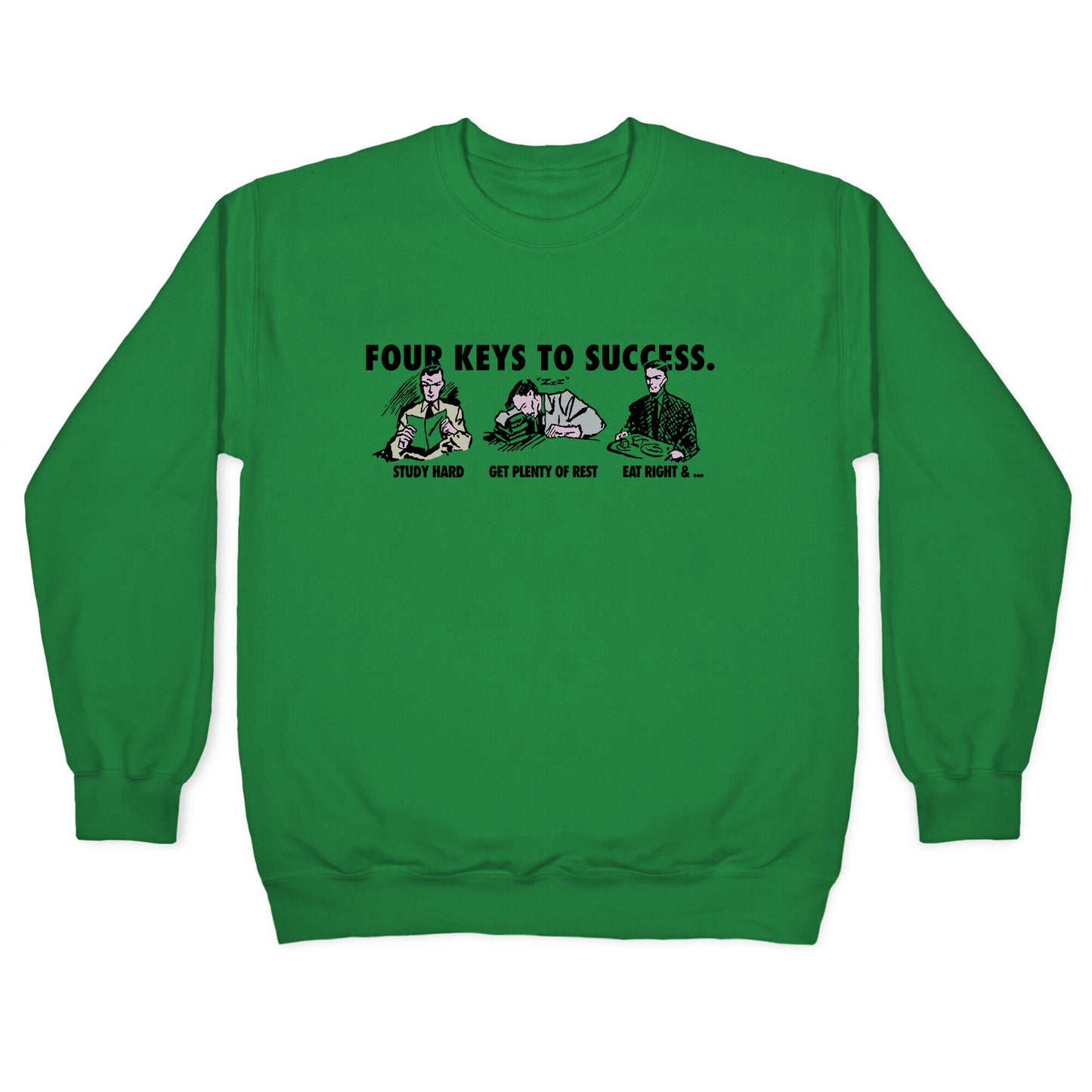 Four Keys to Success Crewneck Sweatshirt