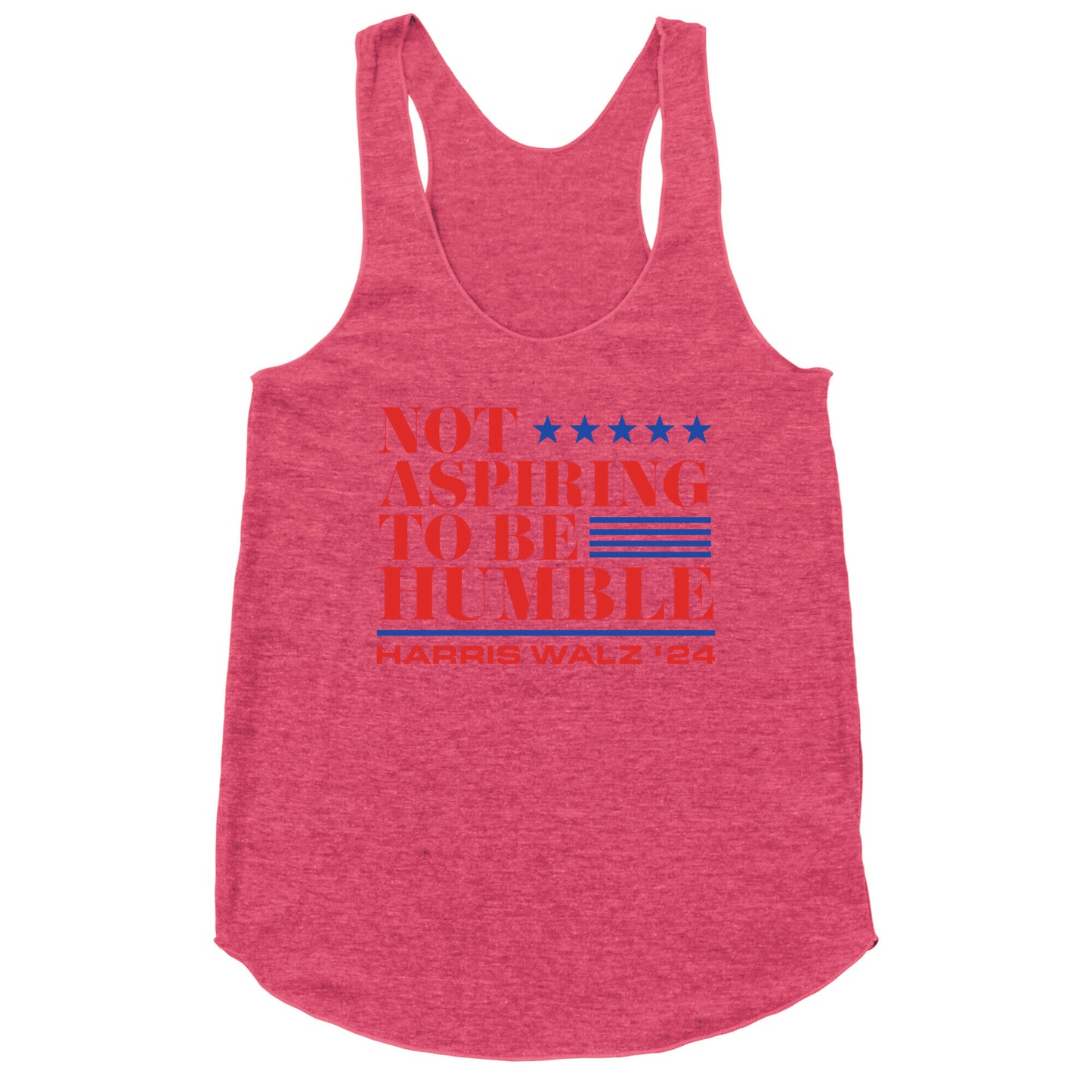 Not Aspiring To Be Humble Racerback Tank