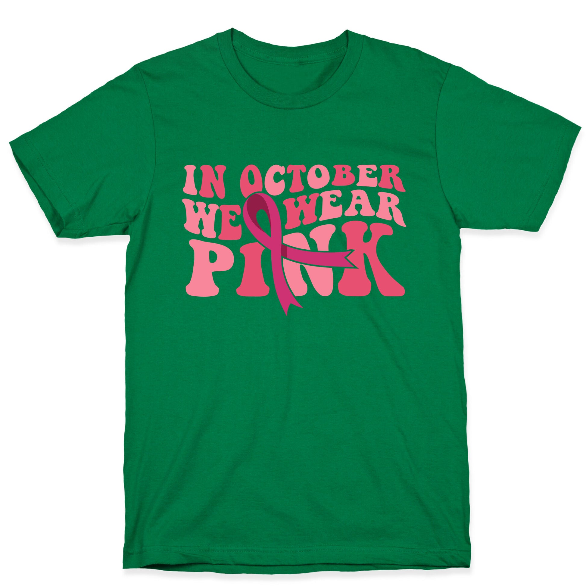 Pink Ribbon Breast Cancer Awareness T-Shirt