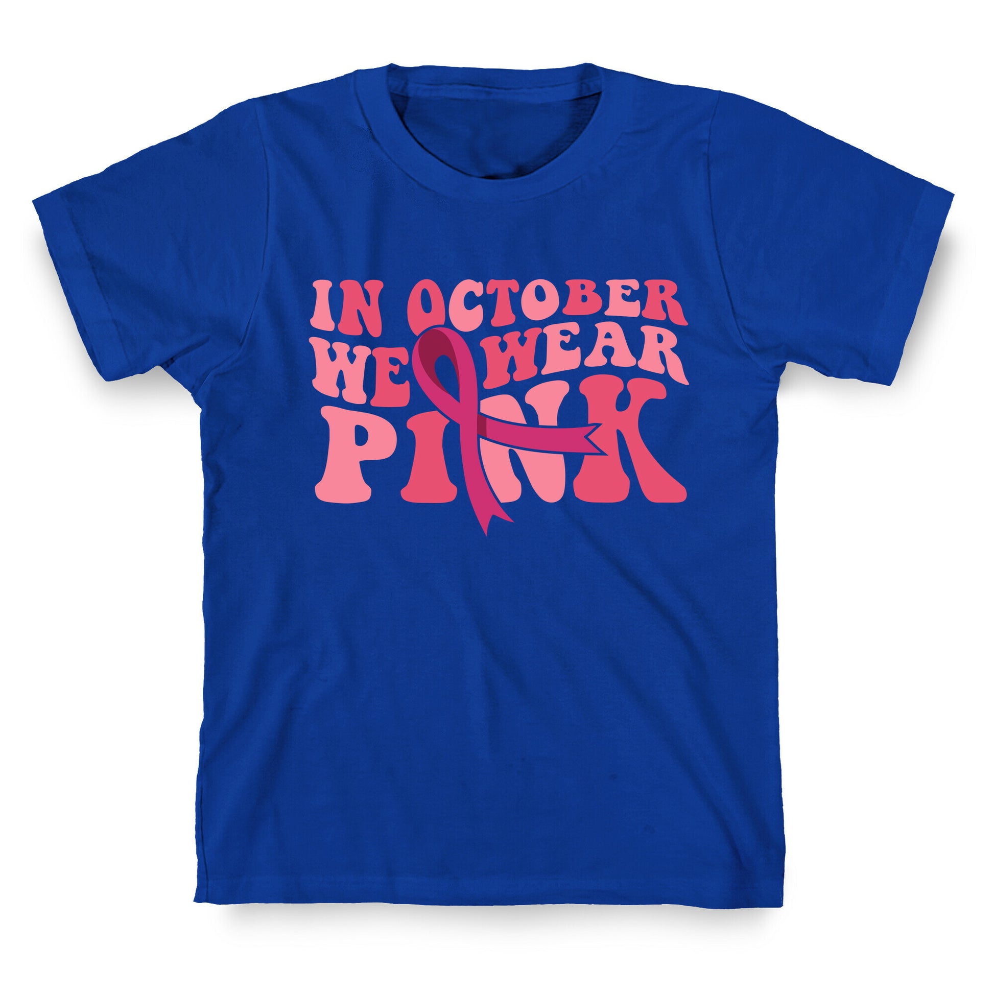 Pink Ribbon Breast Cancer Awareness T-Shirt