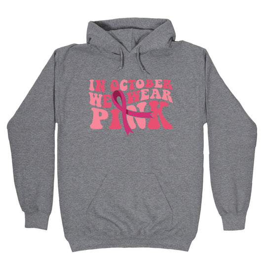 Pink Ribbon Breast Cancer Awareness Hoodie