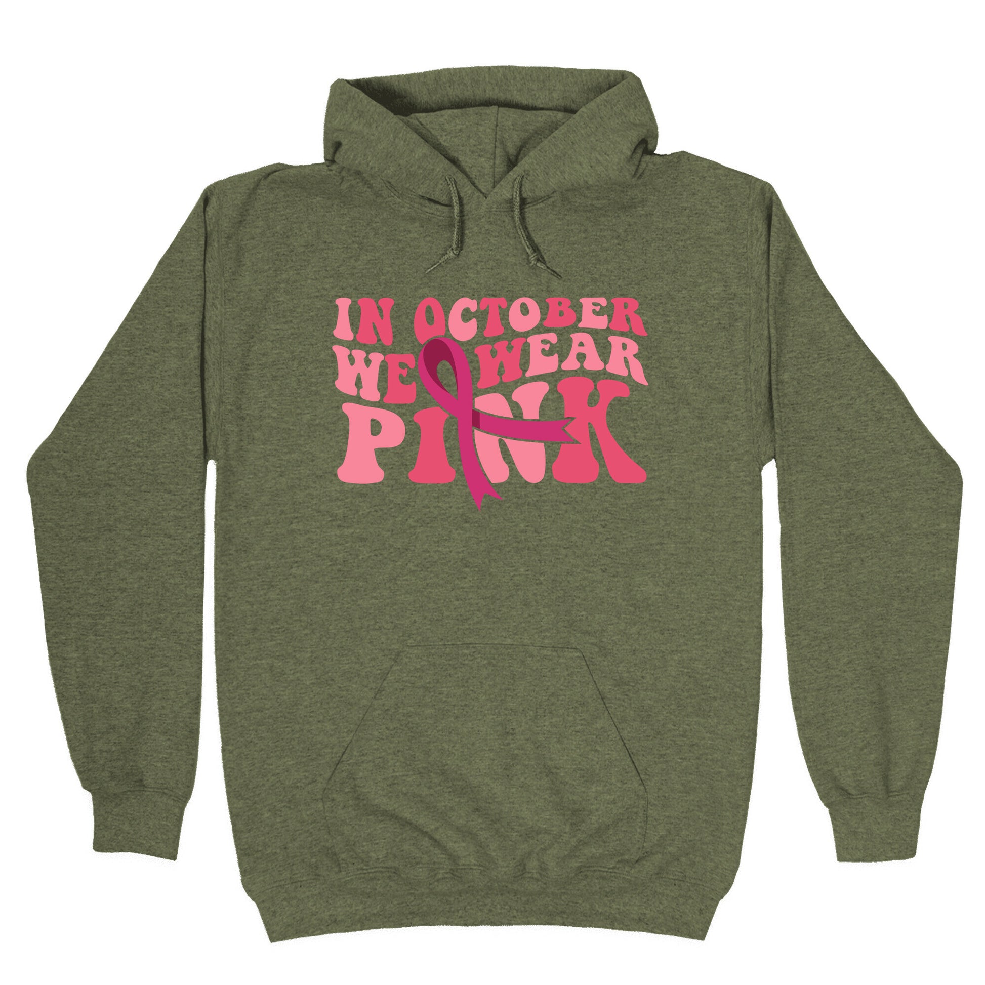 Pink Ribbon Breast Cancer Awareness Hoodie