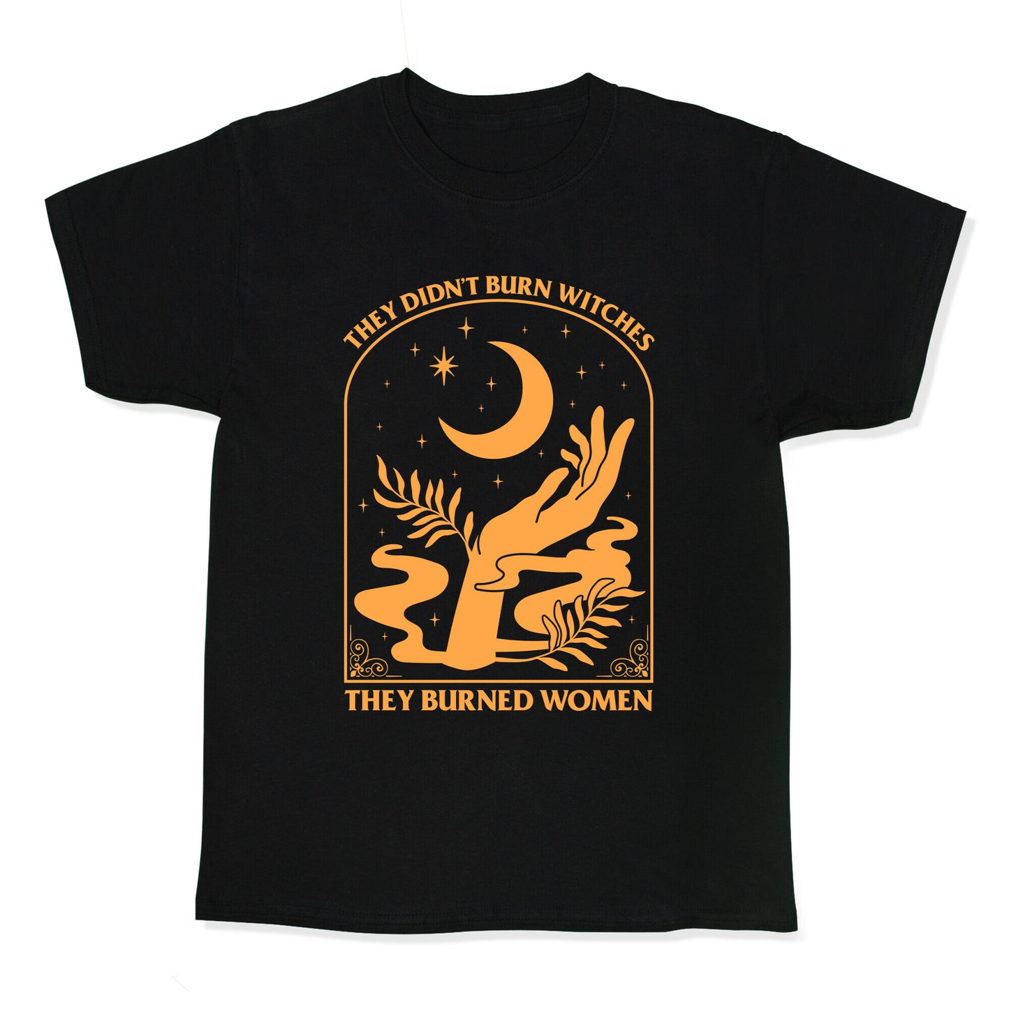 They Didnt Burn Witches Kids Tee
