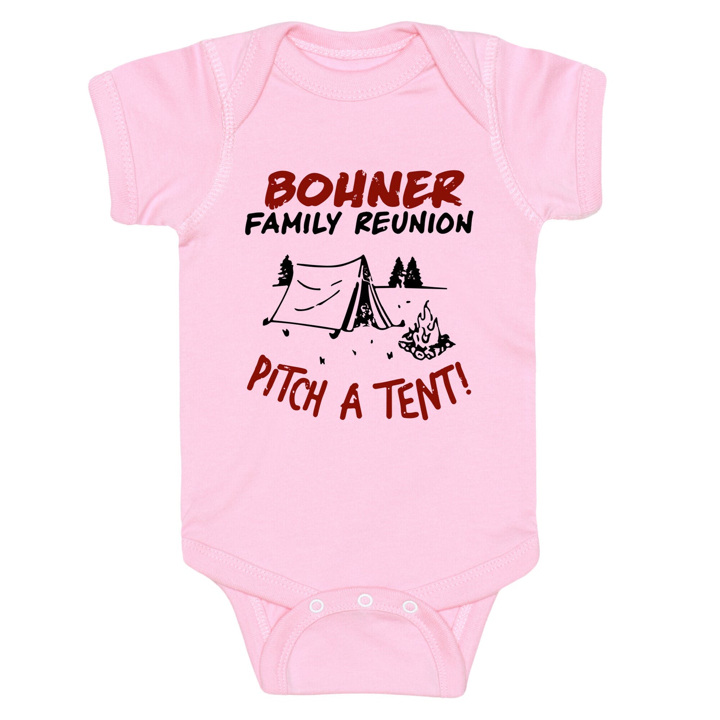 Bohner Family Reunion Baby One-Piece