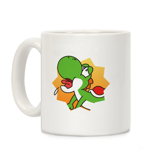 Yoshi Backshots Coffee Mug