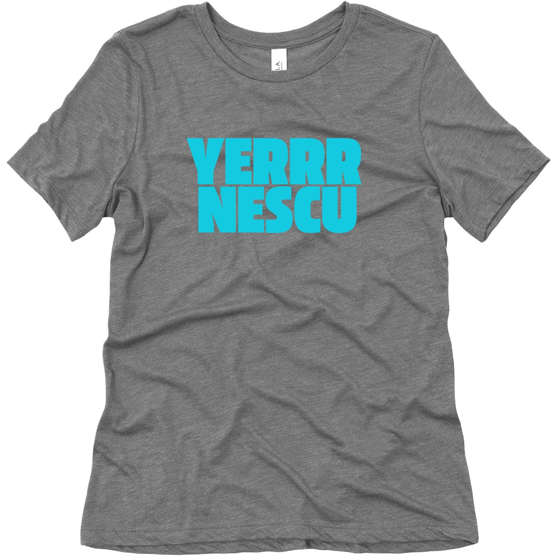 Yerrr Nescu Womens Triblend Tee