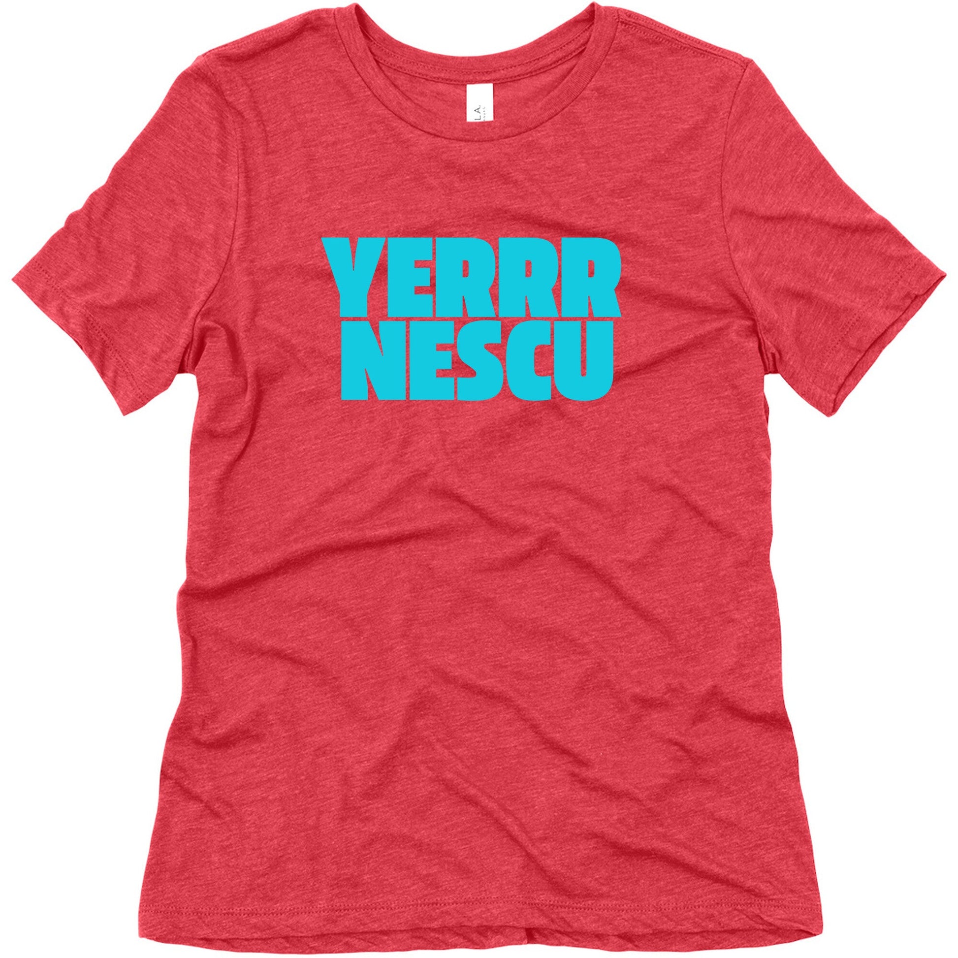 Yerrr Nescu Womens Triblend Tee