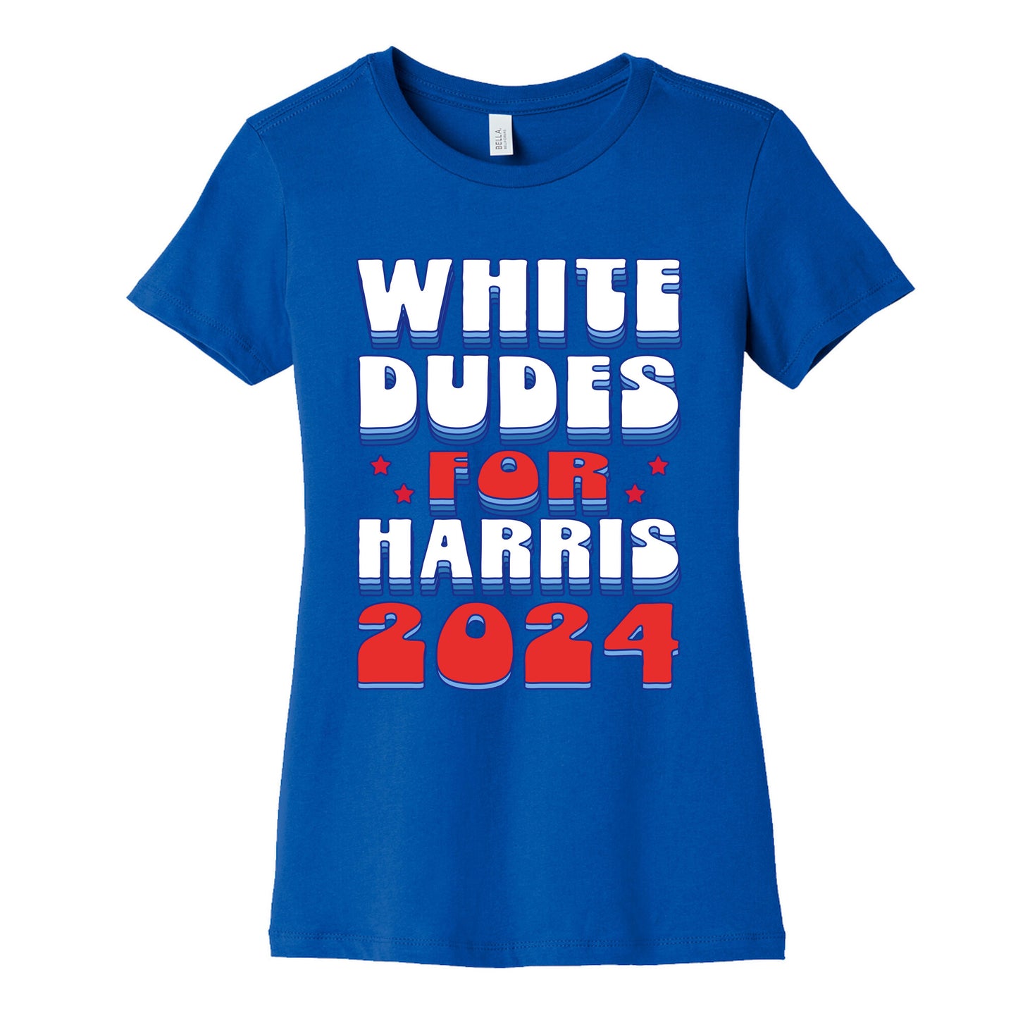 White Dudes for Harris Womens Cotton Tee